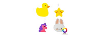 Esponja baño figuras 
