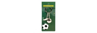 Llavero metálico bola y zapato