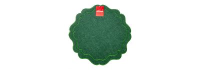Individual Navideño Verde