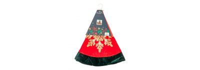 Pie árbol navideño multicolor