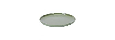 Plato cerámica verde 8 pulgadas