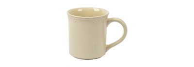 Jarra cerámica blanco 12 oz