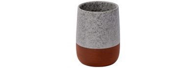 Taza cerámica compacta y elegante
