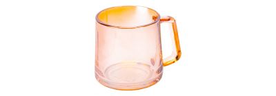 Jarra vidrio naranja