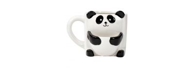 Jarra cerámica panda diseño