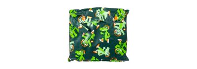 Capa infantil cocodrilos verde