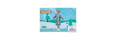 Capa infantil camuflaje multicolor