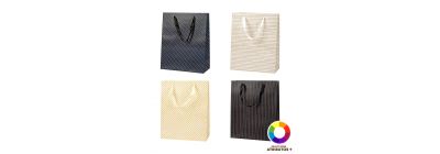 Bolsa papel rayas surtida