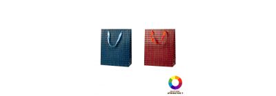 Bolsa papel cuadros surtidos