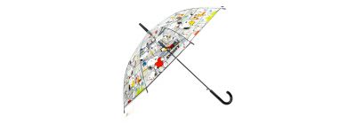 Sombrilla estampada Snoopy compacta