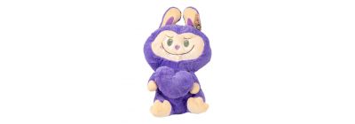 Peluche Labubu 45 cm lila