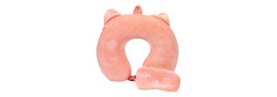 Cuellera afelpada con antifaz