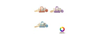 Bolso bordado Sanrio con monedero