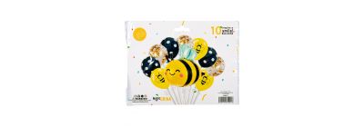Globos metálicos abeja surtidos