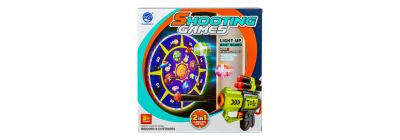 Juego dardos con luz y pistola