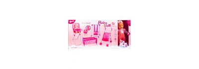 Muñeca accesorios 5en1