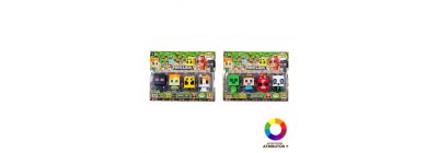 Figuras Minecraft 4 piezas