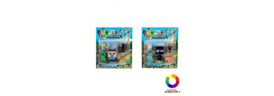 Figuras Minecraft 5 piezas