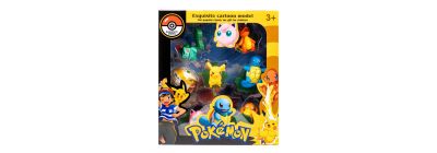 Figuras Pikachu 7 piezas