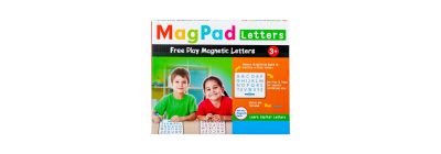 Pizarra magnética con letras