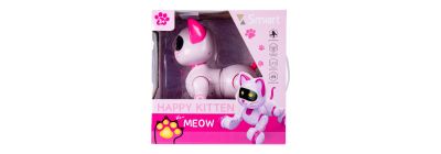 Gato robot Happy Kitten rosado