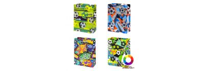 Bolsa papel diseño fútbol