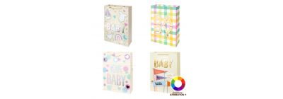 Bolsa papel grande diseño bebé