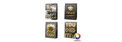 Bolsa papel birrete graduación