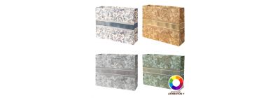 Bolsa papel flores grande