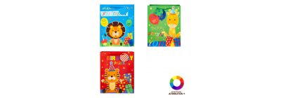 Bolsa papel mediana cumpleaños