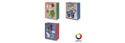 Bolsa papel estampado 3D