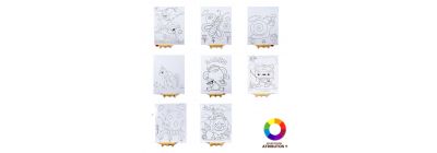 Set pintura infantil 20x25cm