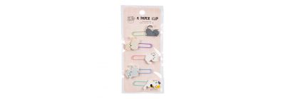 Clips metálicos figura gato
