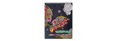 Libro colorear mariposas creativo