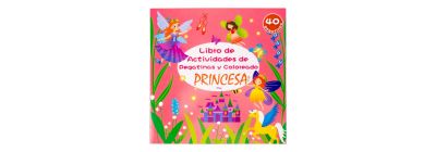 Libro princesas con pegatinas