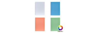 Cuaderno espiral con relieve