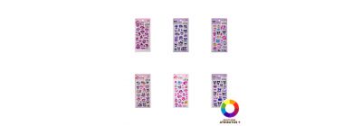 Sticker plástico Sanrio surtido