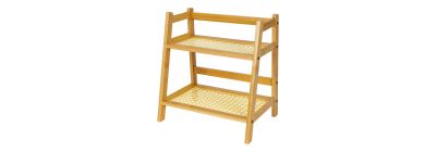 Estante madera 2 niveles