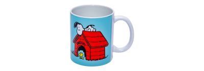 Taza Snoopy celeste
