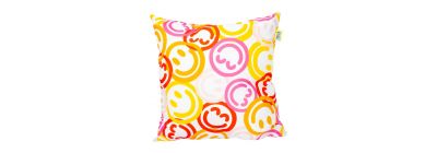 Almohada caras sonrientes