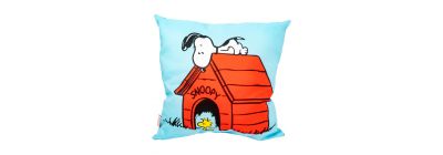Almohada Snoopy celeste