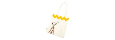 Bolso manta Snoopy pintando