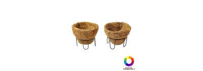 Canasta decorativa para mini macetas