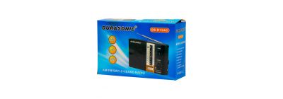 Radio FM/AM compacto negro