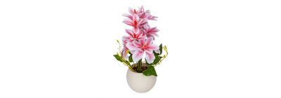 Planta artificial mediana decorativa