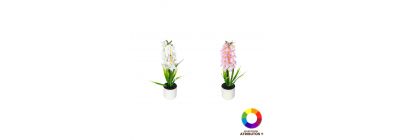 Planta artificial jacinto decorativa