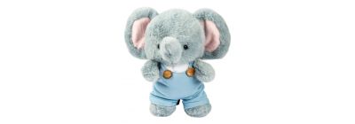 Peluche elefante 31 cm multicolor