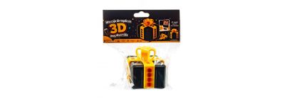 Caja regalo plástica 3D