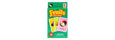 Cartas educativas Fruits 36 unidades