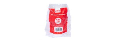 Vasos plásticos 7oz blancos